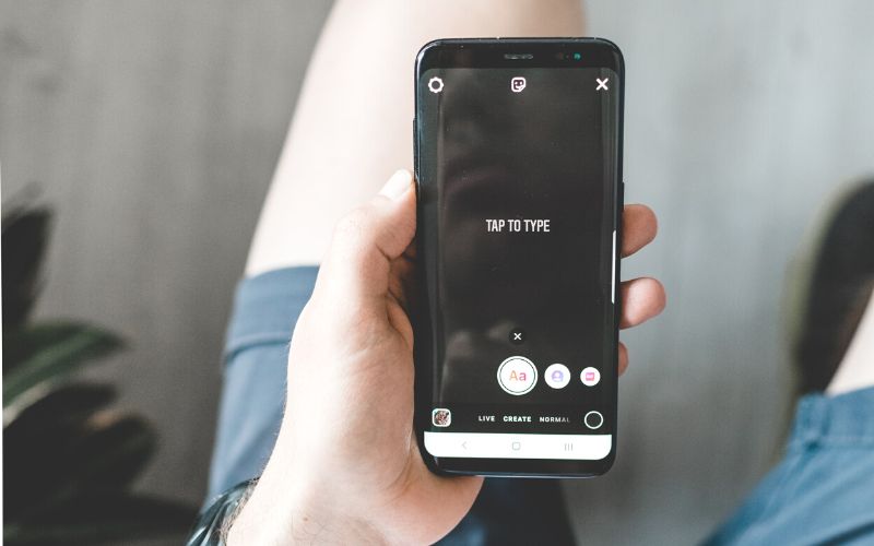 Repurpose content with Instagram stories create