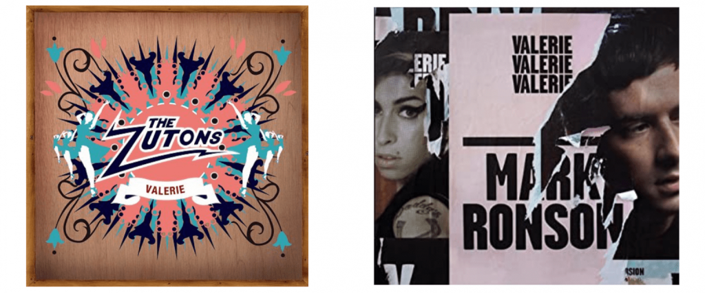 Valerie The Zutons, Amy Whinehouse, Mark Ronson