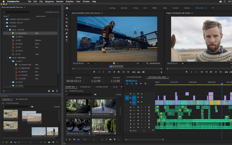 Adobe premiere pro audio editor
