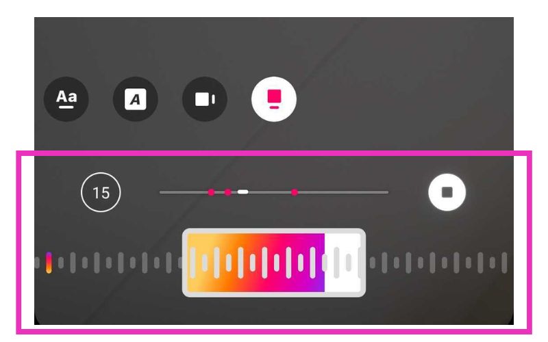 Instagram story music length