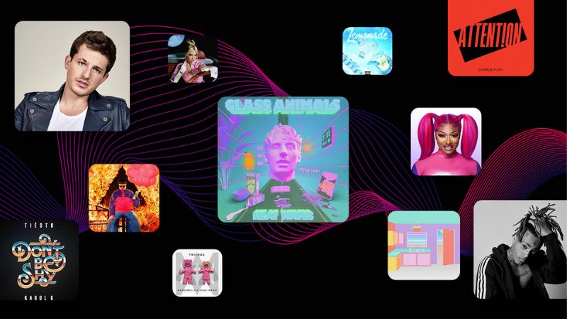 Lickd popular music for video