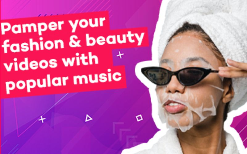use real music in fashion and beauty videos