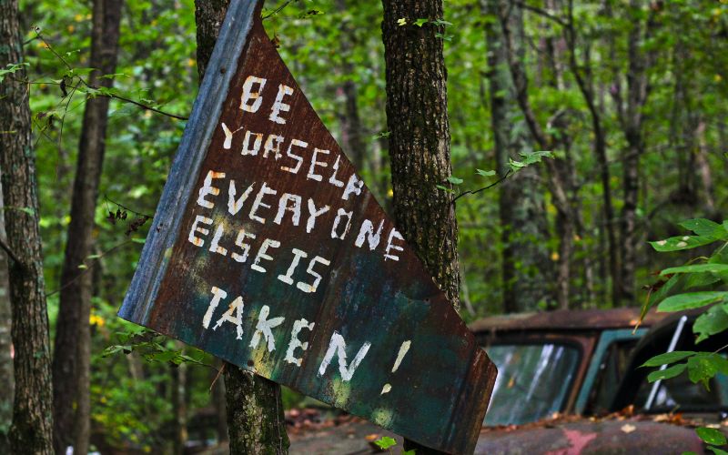 increase engagement on social media, be yourself