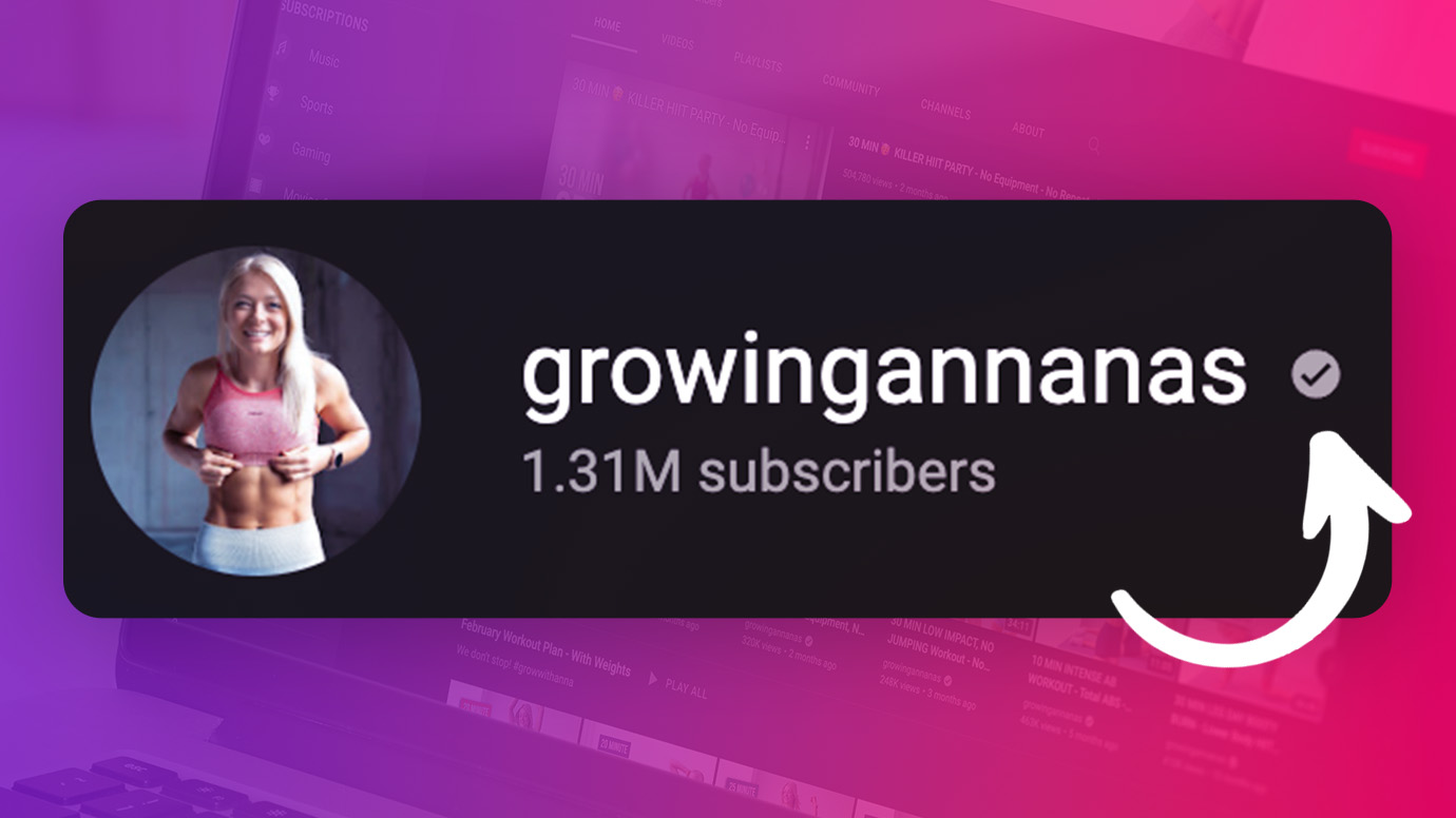 how to get verified on YouTube