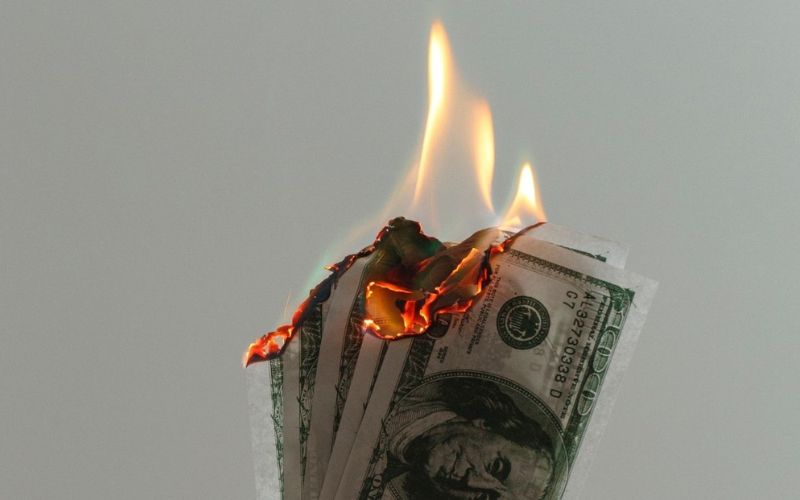 Burn money YouTube demonetisation