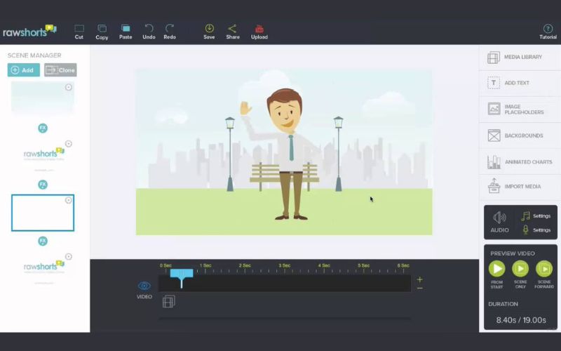 Raw Shorts AI tool for creators