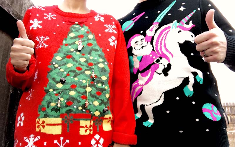 ugly Christmas sweaters
